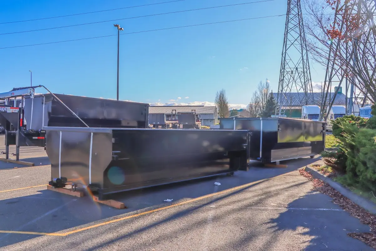 Professional dumpster rental and junk removal service in Burton